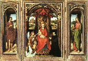 Hans Memling Triptych oil